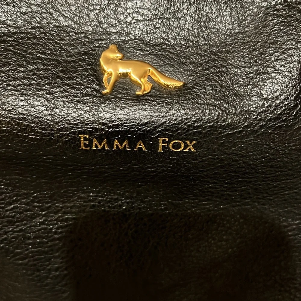 Emma Fox kiss lock satchel 17 x 12 - Picture 4 of 14